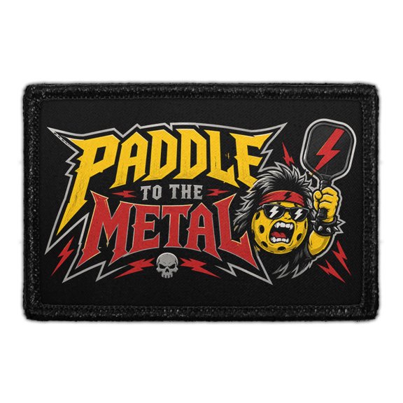 Paddle to the Metal - Removable Patch