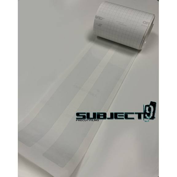 Paddleboard Rail Saver Protector Tape Film Pre-Cut Clear UV