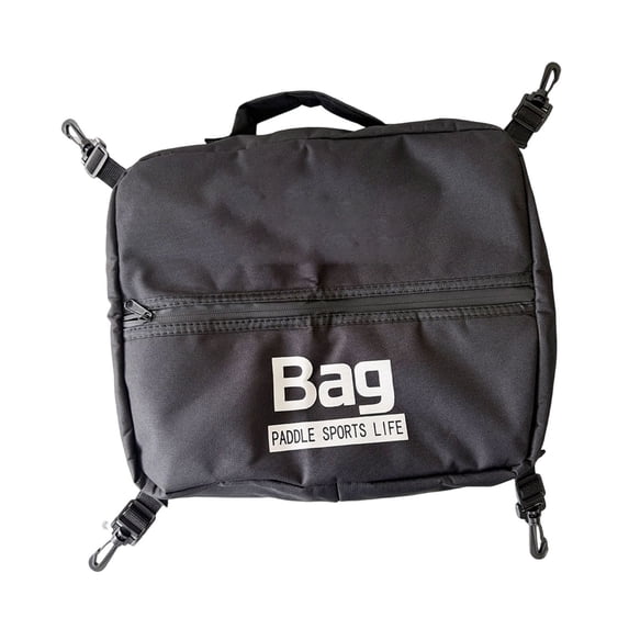Paddleboard Storage Bag with Fastening Straps,Waterproof Kayak Deck Cooler Bag with Zipper & Rotatable Hooks, Lightweight Insulated Organizer for SUP Paddling, Outdoor Picnic, Beach & Water Sports