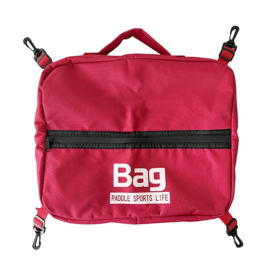 Paddleboard Storage Bag with Fastening Straps,Waterproof Kayak Deck Cooler Bag with Zipper & Rotatable Hooks, Lightweight Insulated Organizer for SUP Paddling, Outdoor Picnic, Beach & Water Sports