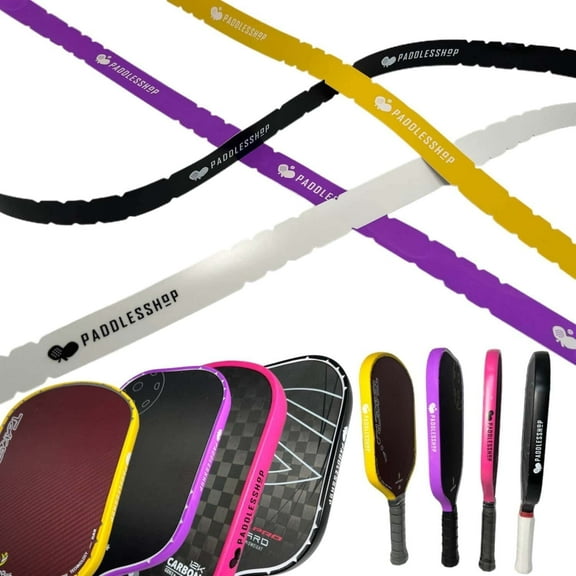 Paddlesshop Premium Edge Guard Tape V2 Pre-Cut Pickleball Tape Length 800mm Width 26mm/1inch Premium Materials for Durability Pickleball Accessories