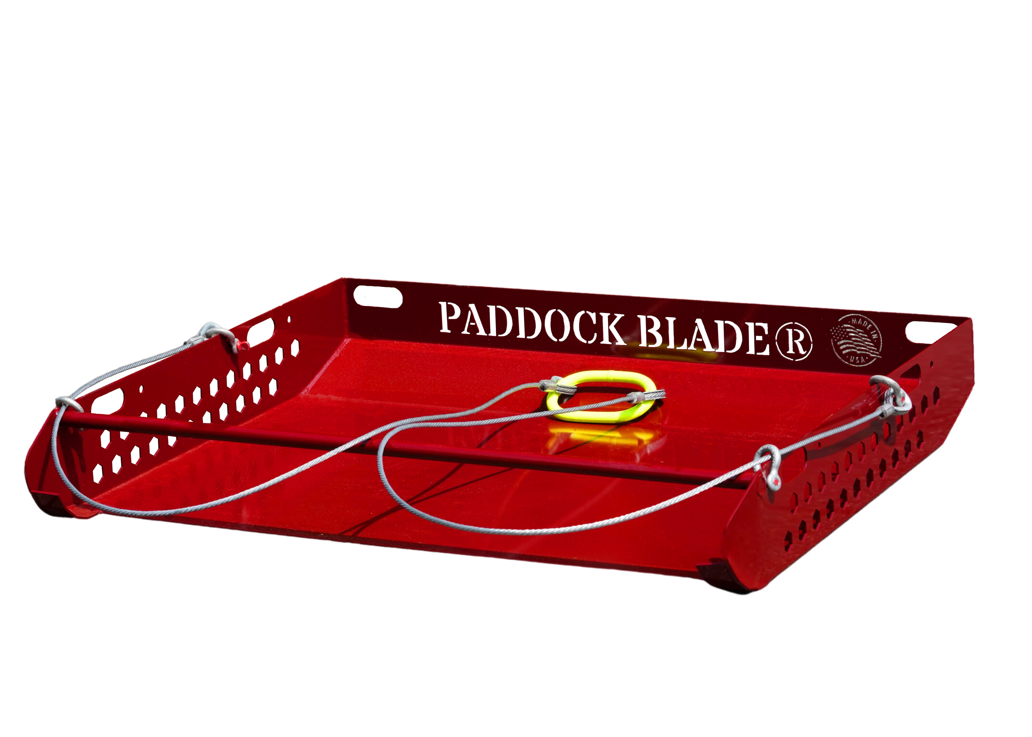 Paddock Blade USA, Manure Collector, Flat Field Cleaning Steel Mower ...