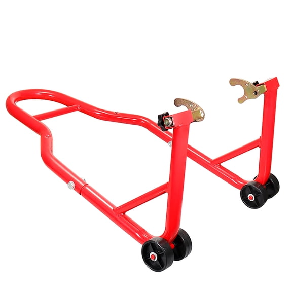 Paddock Stand for Motorcycle Maintenance and Repair Adjustable Motorbike Rear Wheel Lift Fork Spool Swingarm Lift Stands