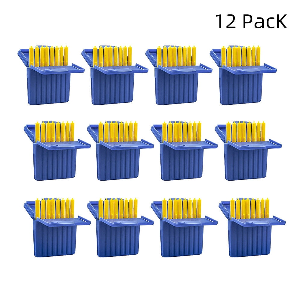 Paddsun 12Pack/96Pcs Fit Starkey Hearing Aid Wax Guard Hear Filters Replacement