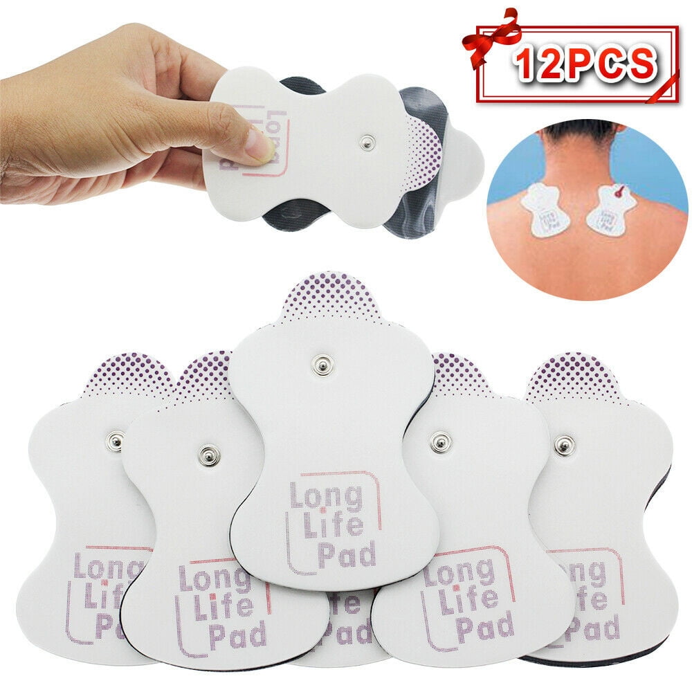 300pcs Reusable Syrtenty Premium EMS/TENS Unit Electrode pads round Small  Electrode Physiotherapy for Face Hand and Small Areas