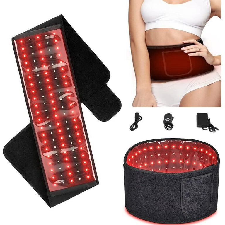 Paddsun 2 in 1 Laser Lipo LED Red Light Therapy Belt Pain Relief