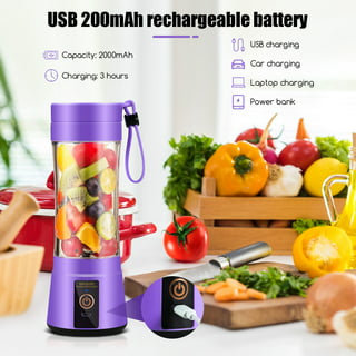 Blend Jet Portable Blender for Shakes and Smoothies, KOKOCA Personal Travel  Blender for Protein with 4000mAh USB Rechargeable Battery, Crush Ice
