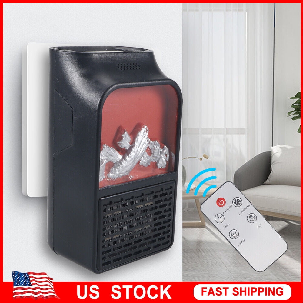 G  PEH 900W Wall Outlet Small Plug in Handy Premium Heater w/ Timer + Remote Control US