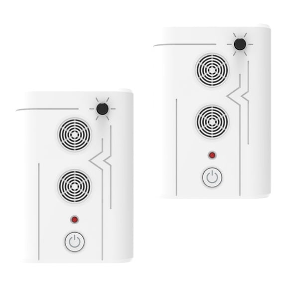 Paddsun Bat Traps,2 Pack Plug-in Ultrasonic Bat Traps Devices Convenient Bats Removal Device& Bird Traps Keeping Bats Away from Attics Houses and Porches