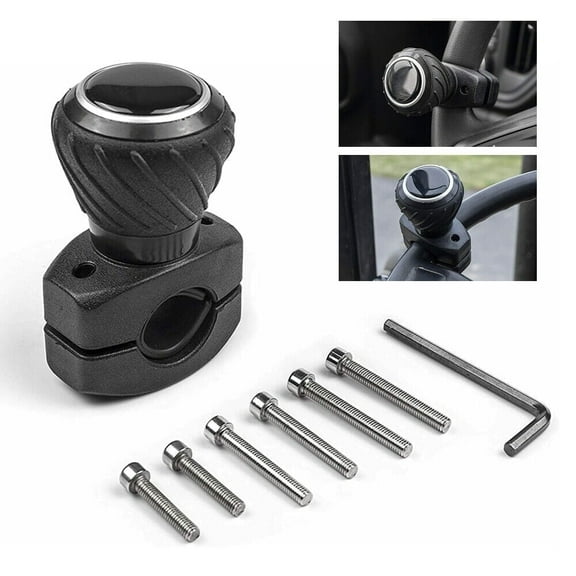Paddsun Car Steering Wheel Spinner Knob Handle Ball Universal Deluxe Suicide Truck Power