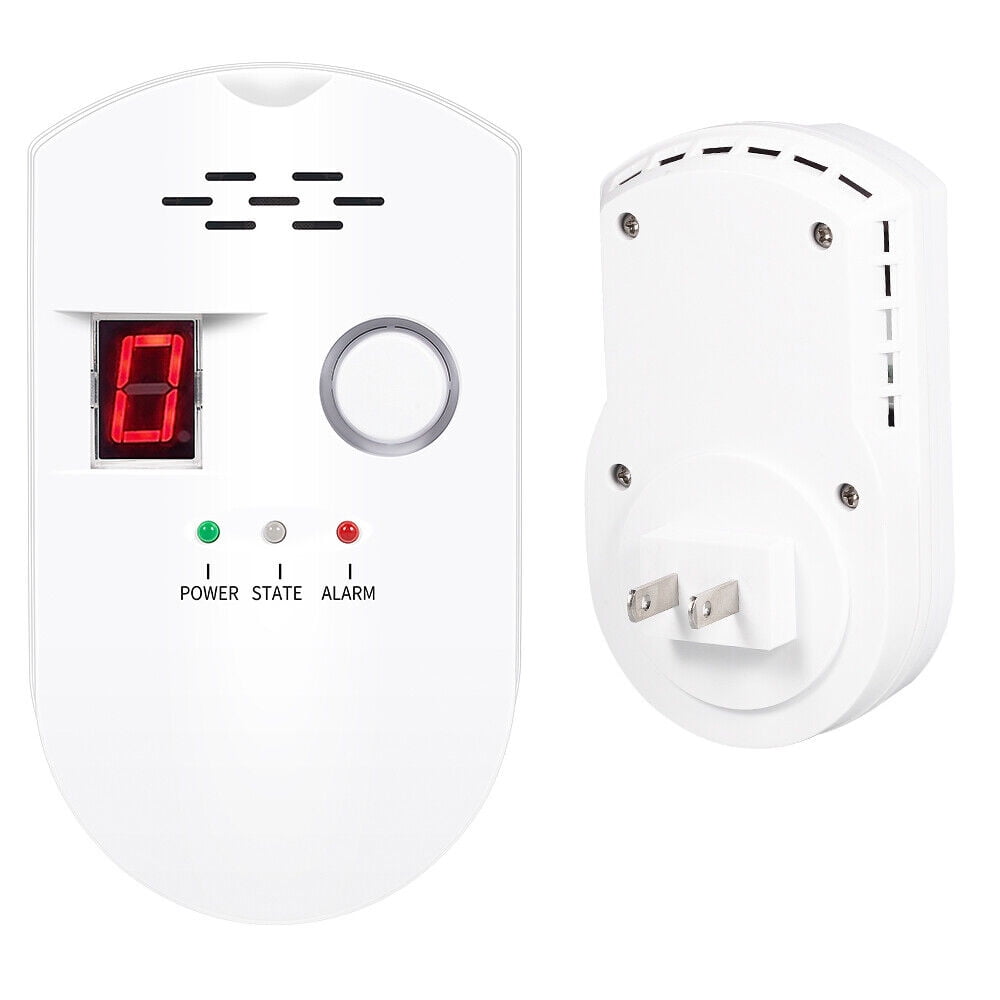 Paddsun Digital Natural Gas Detector Plugin Propane Gas Combustible