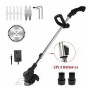 Paddsun Electric Cordless String Grass Trimmer Weed Eater Lawn Mower Weed Eater String Trimmer