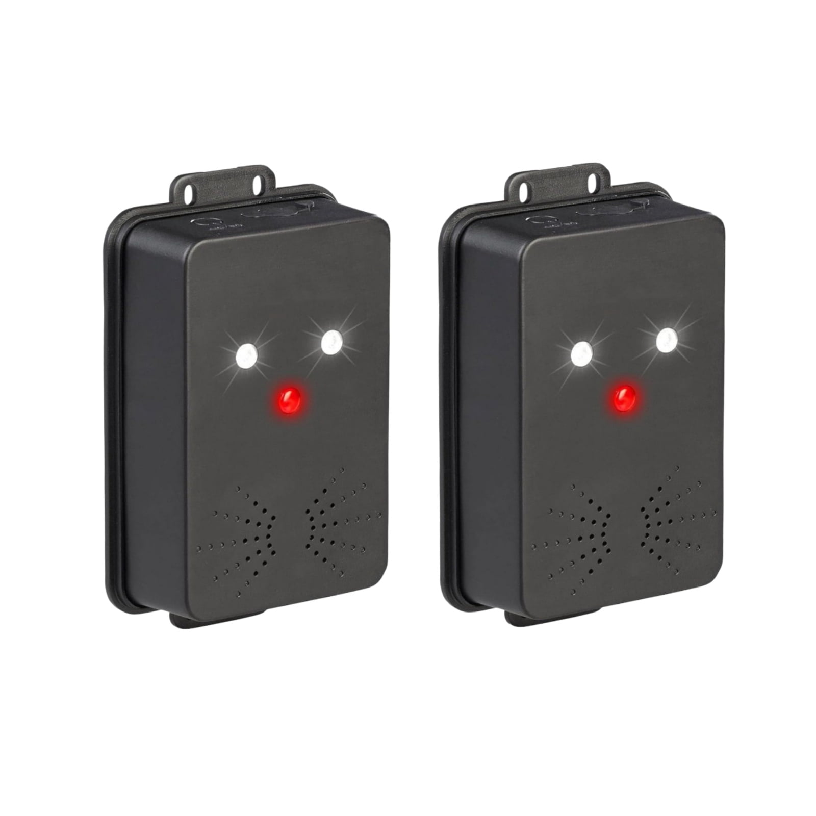 Paddsun Under Hood Rodent Traps with Strobe Light & 3 Power Supply Methods, 2 Pcs Professional Ultrasonic Mouse Traps Rat Squirrel Traps for Cars Trucks RV Engine Bay Warehouse Attic