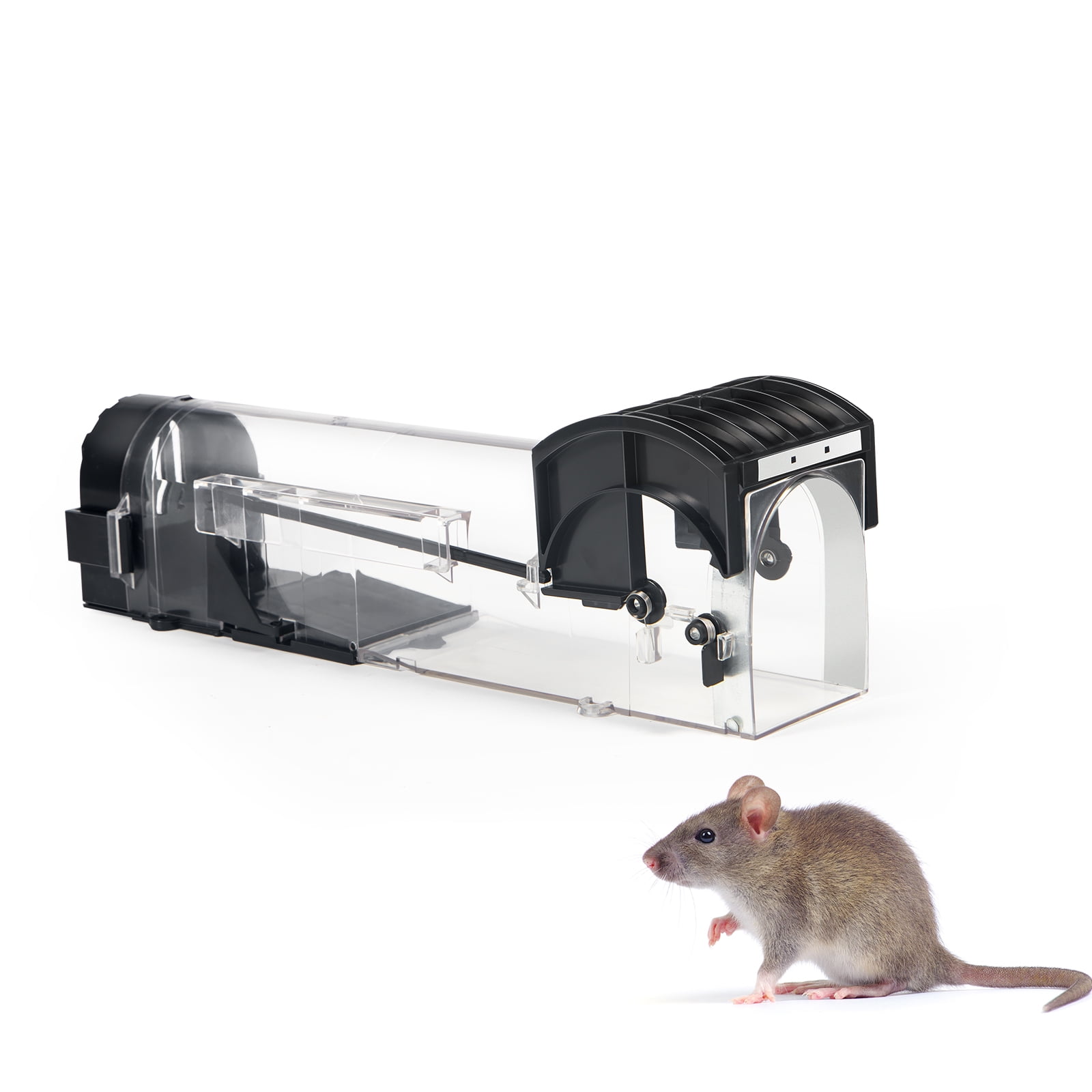 Dropship 2Pcs Reusable Humane Mouse Trap Live Catch And Release Mouse Cage  Animal Pest Rodent Hamster Capture Trap to Sell Online at a Lower Price