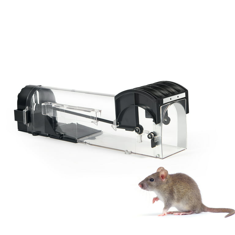 Paddsun Humane Mouse Traps, No Kill Rat Trap, Live Traps for Chipmunks,  Reusable Catch and Release Mice Traps, Pet and Children Friendly Mouse Trap