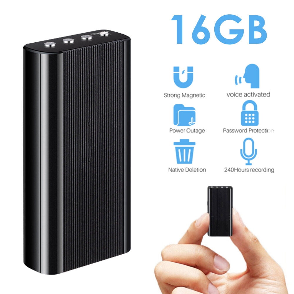Paddsun MP3 Digital Hidden Voice Recorder Spy Mini Magnetic Audio Activated Dictaphonex