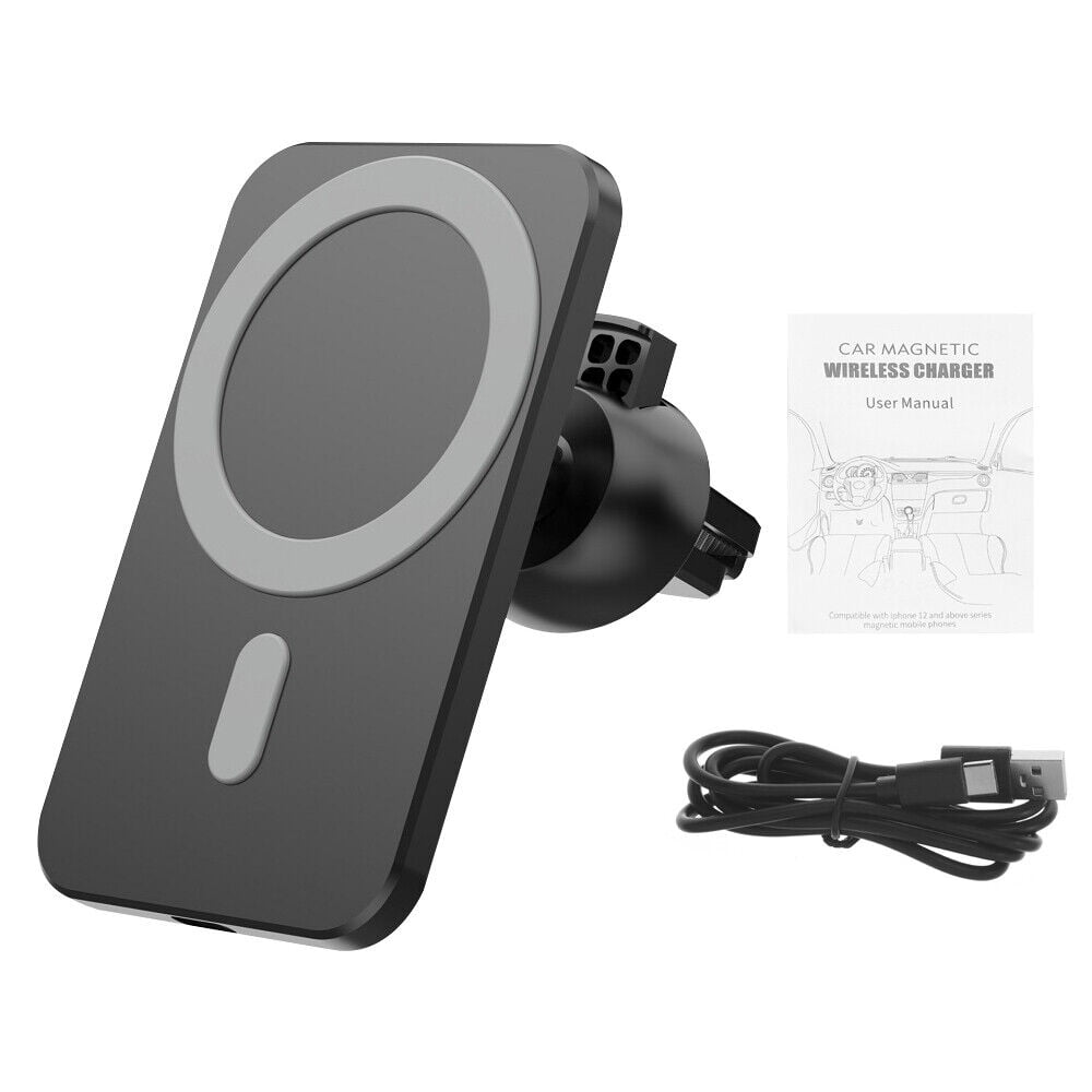 Paddsun Wireless Charger Car Mount Holder for iPhone 12/13/14