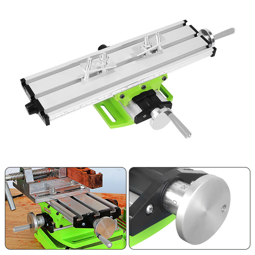 Paddsun Mini Compound Milling Machine Work Table XY 2 Handle Milling