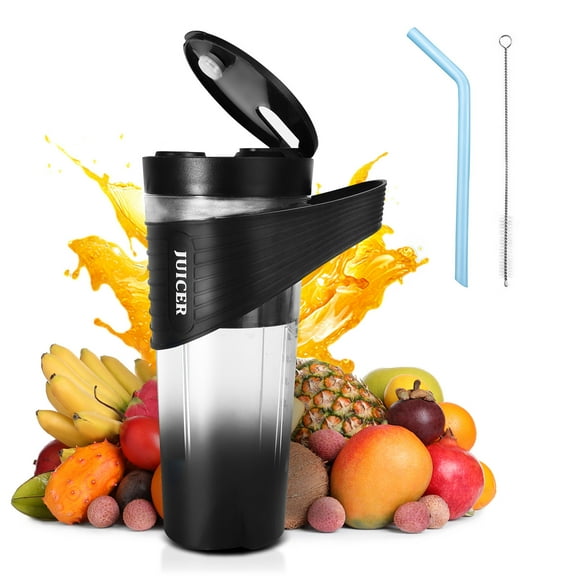 Paddsun Portable Blender, Blender for Shakes and Smoothies Rechargeable Personal Blender, Mini Blender with Ultra Sharp Four Blades Multifunctional Blender Bottle
