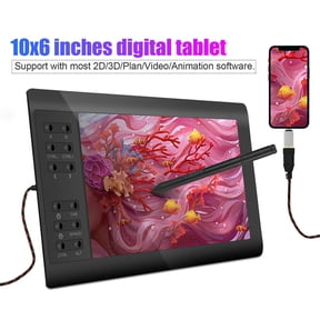 Paddsun Professional Pressure Sensing Graphic Tablet Drawing Pad for Tablet/Laptop/Phone