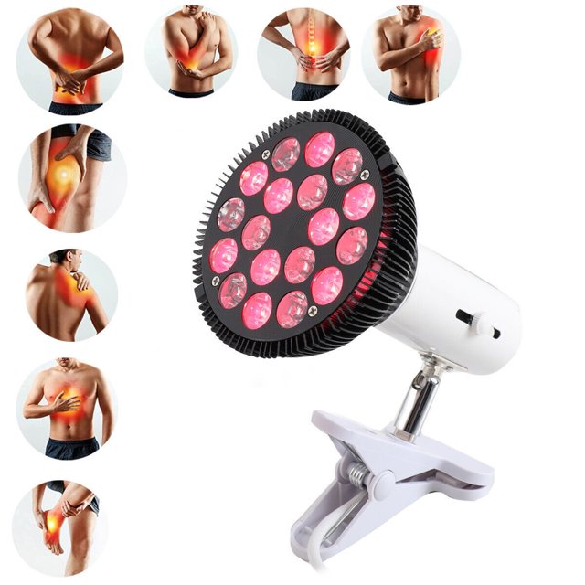 Paddsun Red Light Therapy Lamp Red Light Therapy Heating Lamp Muscle Pain Relief Bulb