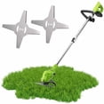 thumbnail image 1 of Paddsun Weed Eaters Replacement Blade, 2Pack Metal Blades For Electric Weed Eater Brush Cutter Grass Trimmer, 1 of 6