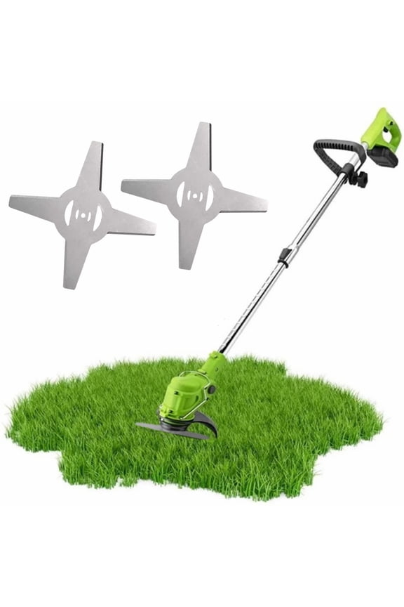 Weed Eaters Replacement Blade, 2Pack Metal Blades For Electric Weed Eater Brush Cutter Grass Trimmer