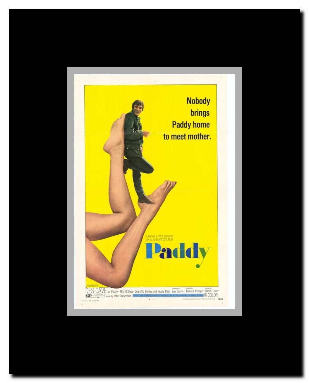 Paddy Framed Movie Poster