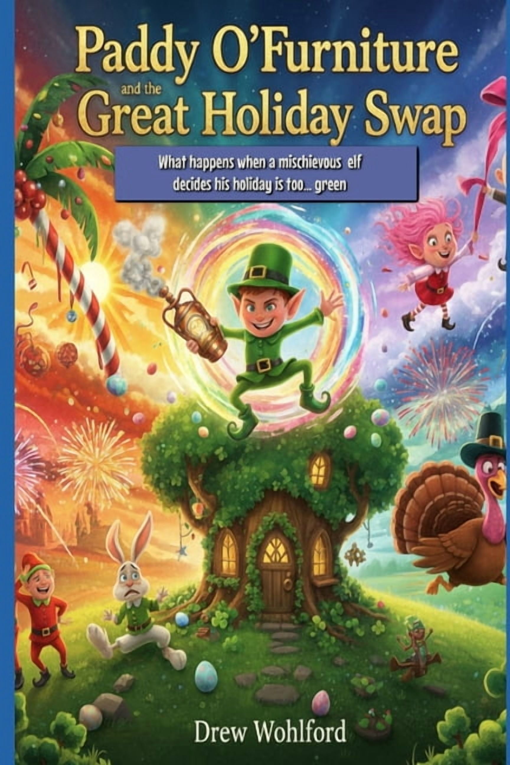 Paddy O'Furniture and the Great Holiday Swap: A Hilarious Middle Grade Fantasy Adventure, (Paperback)
