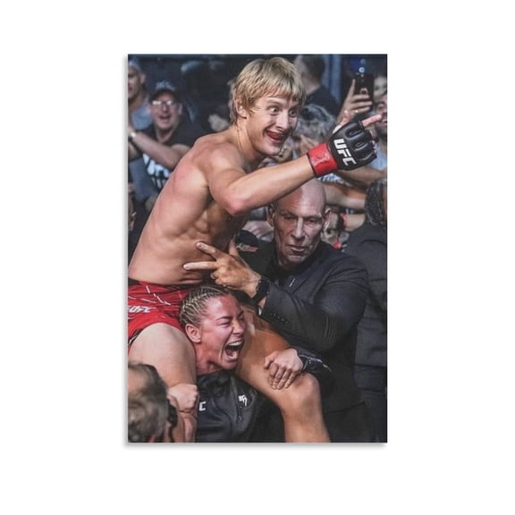Paddy Pimblett Canvas Poster Print Canvas Art Poster and Wall Art Picture Print Modern Family bedroom Decor Posters 20x30inch(50x75cm)