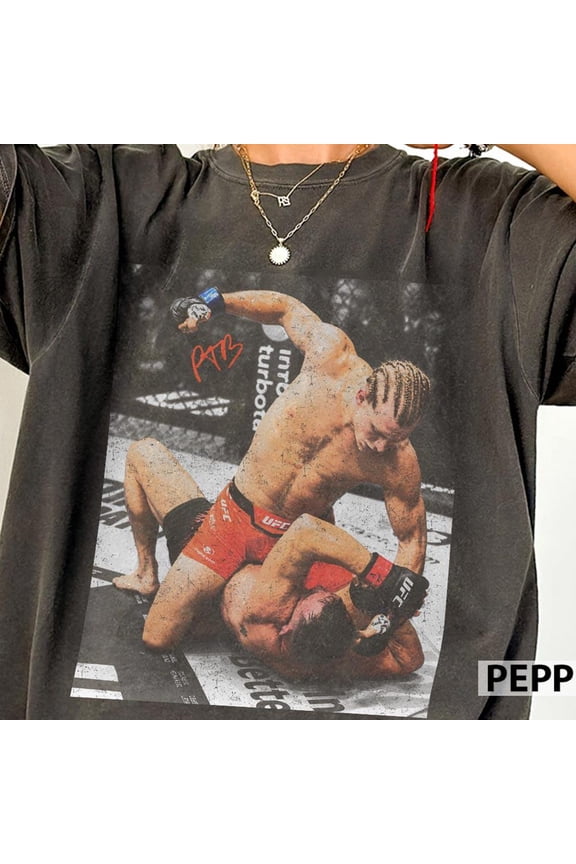 Paddy Pimblett Retro T-Shirt, Vintage MMA Fighting Shirt, The Baddy Graphic Tee, Combat Sports Fan Gift