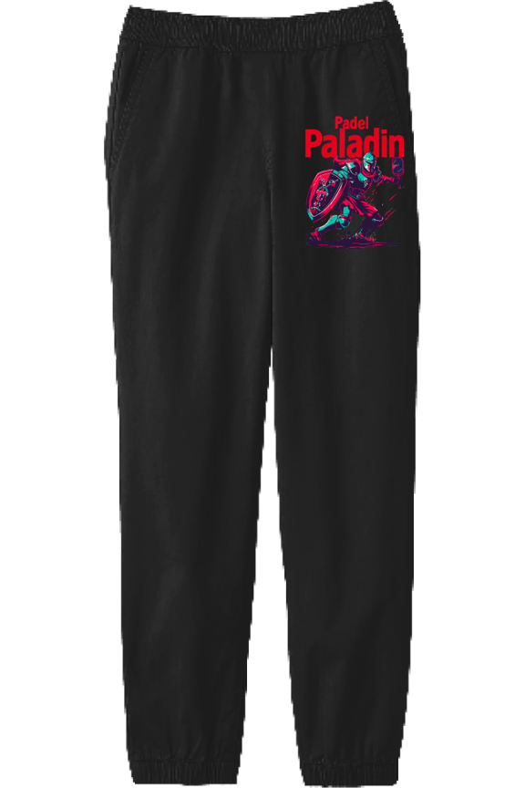 Padel Paladin Youth Black Jogger Pants-Large
