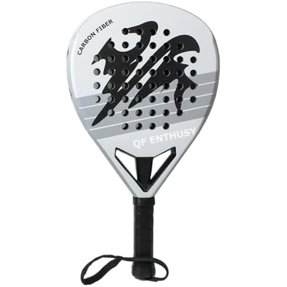 Padel Racket, Carbon Fiber Surface Padel Racquet, Lightweight, Diamond Shape, Ideal for Intermediate/Professional Players$$Sport & Recreation Other