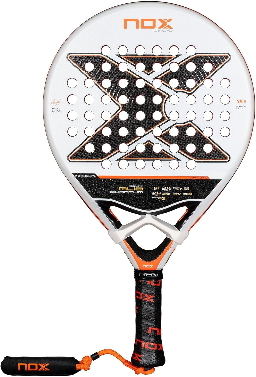 NOX ML10 Quantum 3K – Miguel Lamperti’s Padel Racket
