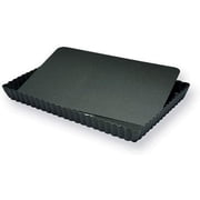 Paderno World Cuisine 11.5 by 7.875 Inch Rectangular Fluted Non-Stick Tart Mold with Removable Bottom