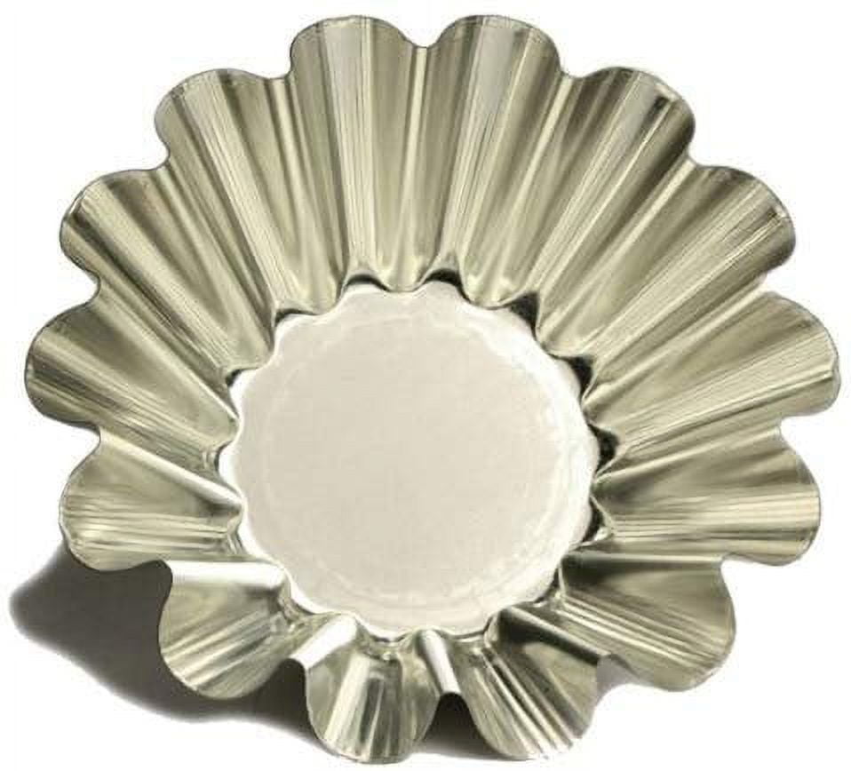 Paderno World Cuisine 7.125 Inch Tin Brioche Mold