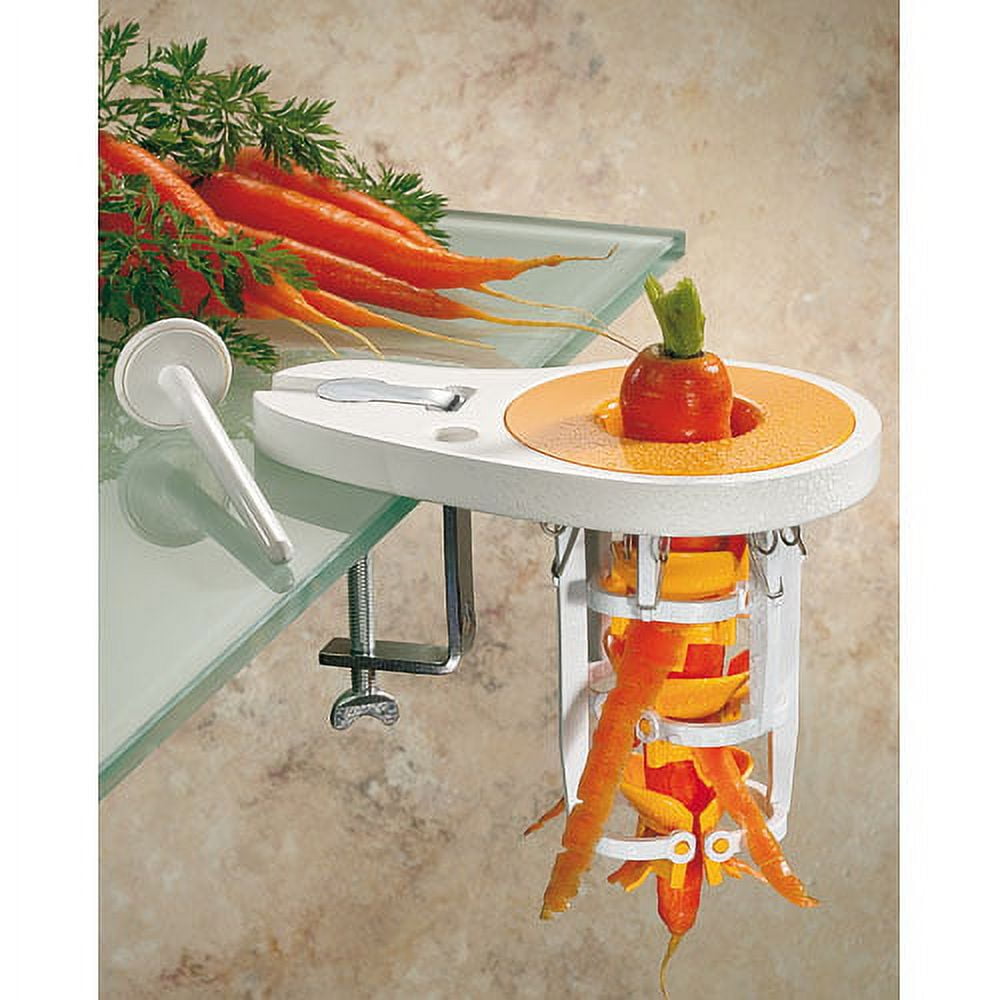 Paderno World Cuisine Carrot Peeler, DIA 4" x H 7" (Opening 1 3/4")