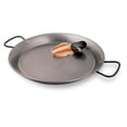 thumbnail image 1 of Paderno World Cuisine Paella Pan, Polished Carbon Steel, DIA 13 3/8" x H 1 1/2", 1 of 2