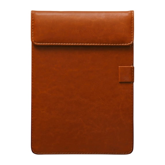 Padfolio Clipboard, Portfolio Organizer with Notepad, Durable Pu Leather Clipboard Folder for Pad, Versatile Clipfolio with Storage, Letter Size Document Holder for School Office by Weiweigg