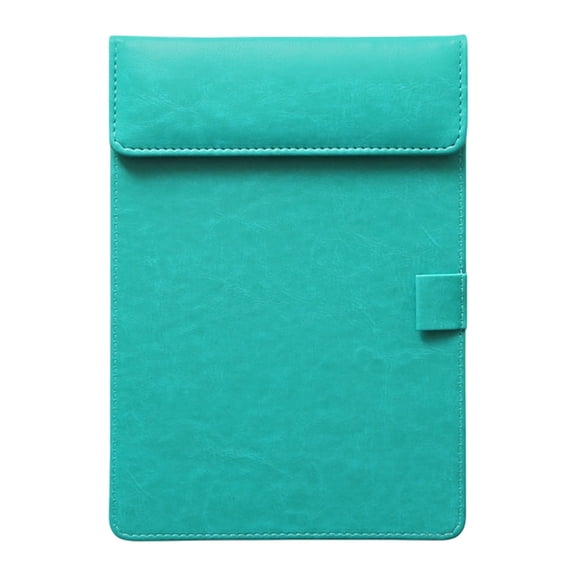 Padfolio Clipboard, Portfolio Organizer with Notepad, Durable Pu Leather Clipboard Folder for Pad, Versatile Clipfolio with Storage, Letter Size Document Holder for School Office by Weiweigg