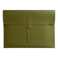 thumbnail image 1 of Padfolio Portfolio Folder,Thickened Leather Folder Binder,Business Briefcase,Portfolio Folio Organizer for Letter Legal,A4 Note Pads,Notebooks for Men & Women,8 Colors Option(10.7x10.43")(Green), 1 of 9