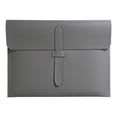 thumbnail image 1 of Padfolio Portfolio Folder,Thickened Leather Folder Binder,Business Briefcase,Portfolio Folio Organizer for Letter Legal,A4 Note Pads,Notebooks for Men & Women,8 Colors Option(10.7x10.43")(Grey), 1 of 9