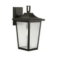 thumbnail image 1 of Padgett Collection One-Light Transitional Antique Bronze Clear Seeded Glass Outdoor Wall Lantern, 1 of 11