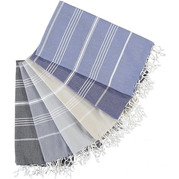 Padishah Home, XL Turkish Towels ,Beach Bath Gym Pool Yoga 39'' X 70, SET OF 6 !