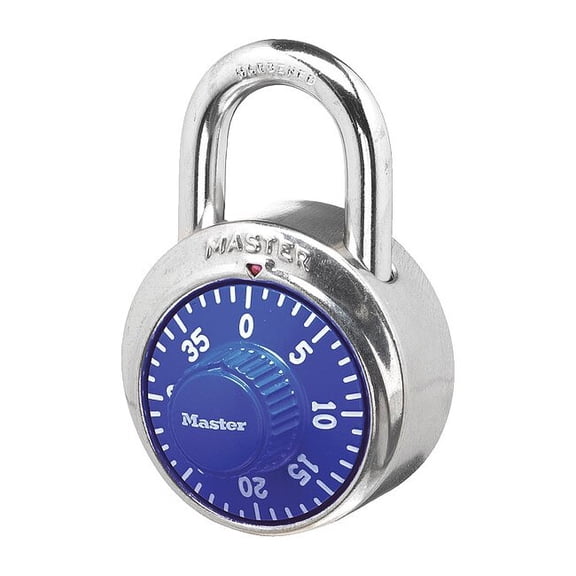 Padlock Comb Blue Dial