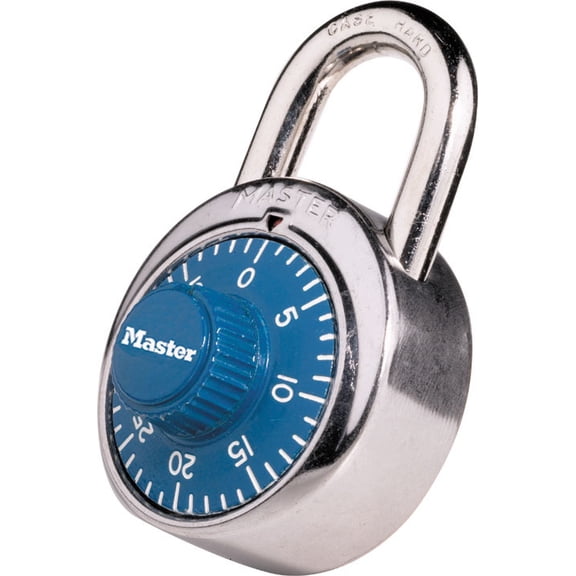 Padlock Comb Blue Dial