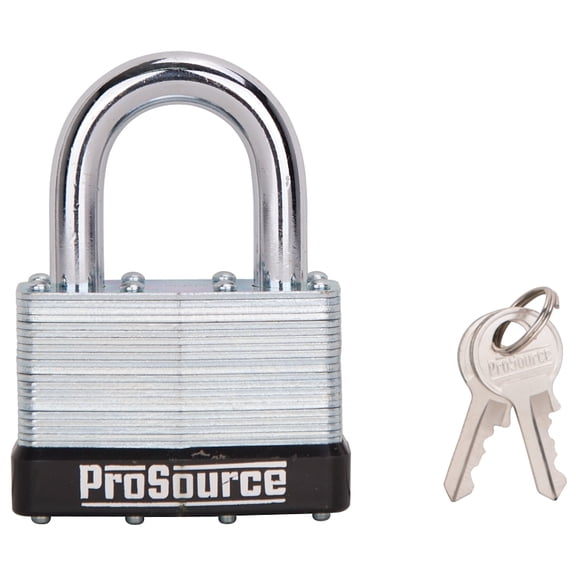 Padlock Laminated 2-1/2In 4Pin Mintcraft Laminated Padlocks HD00030-3L Steel