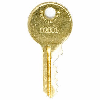 Padlock Replacement Key for American Lock O2196