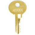 thumbnail image 1 of Padlock Replacement Key for Master Lock AO2108, 1 of 1