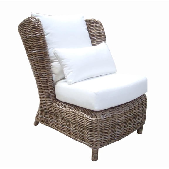 Padma's Plantation Majorca Lounge Chair - Kubu